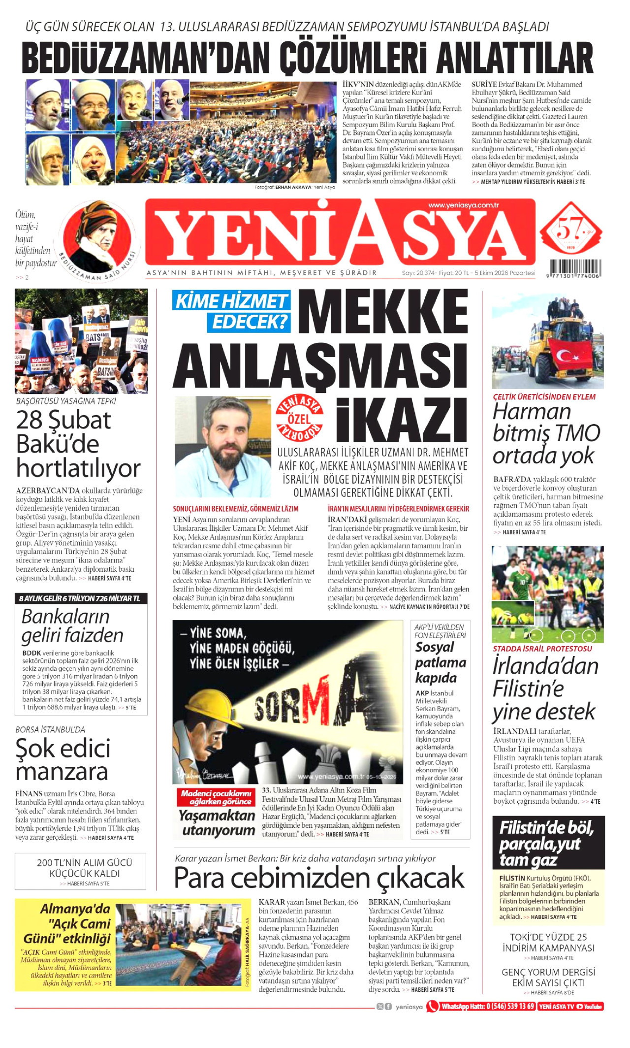 yeni-asya gazetesi