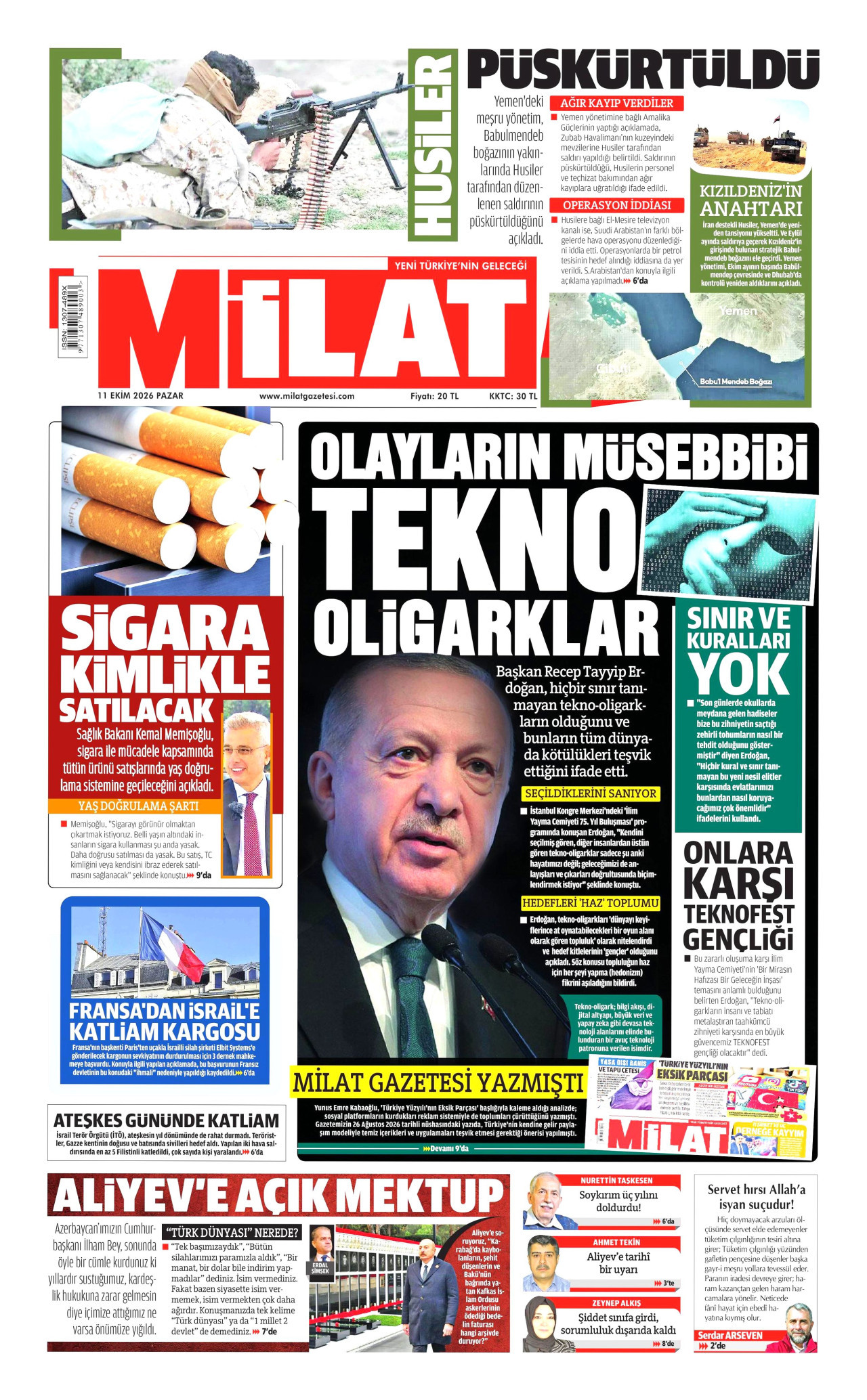 Milat Manşeti