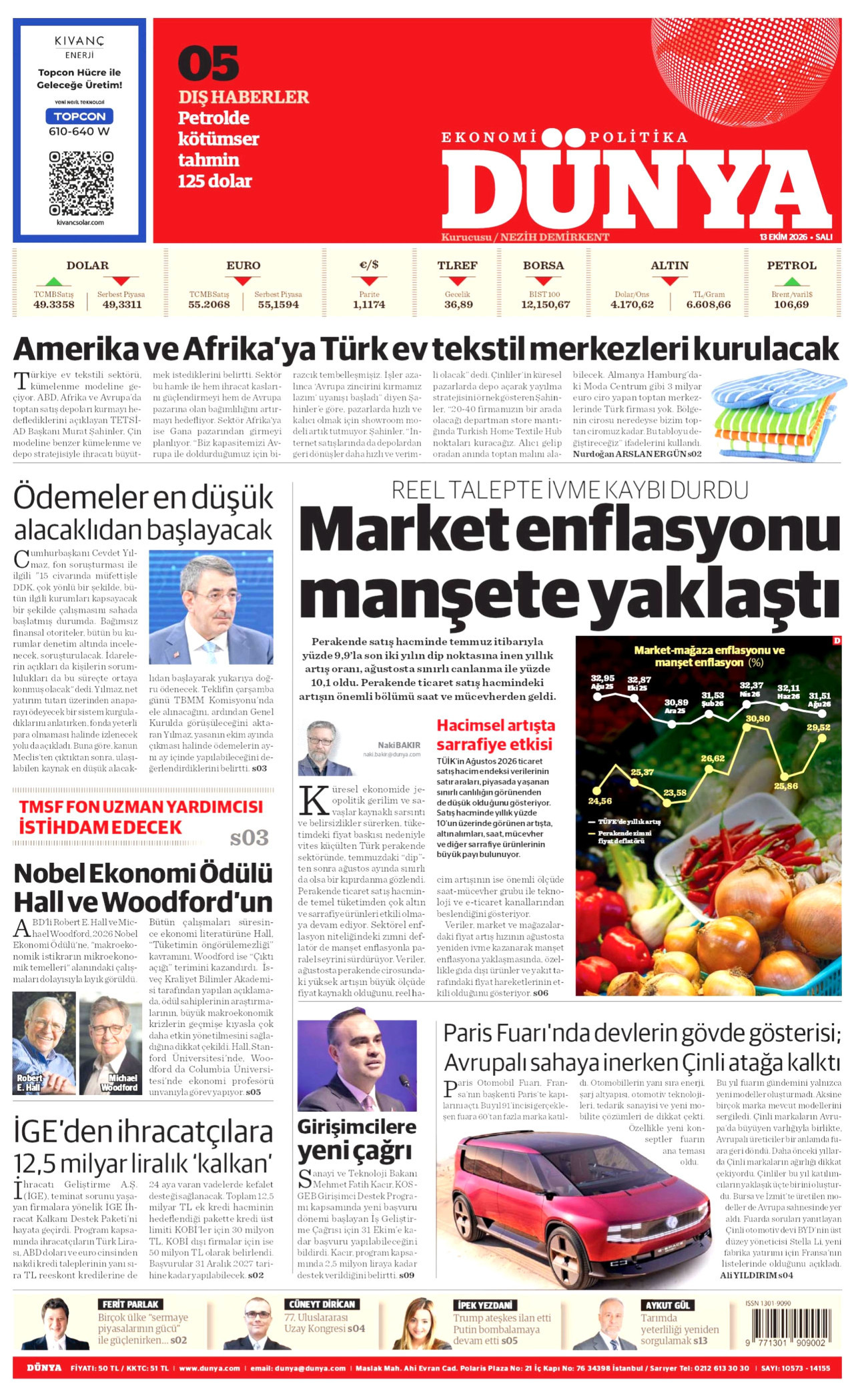 Dünya Manşeti