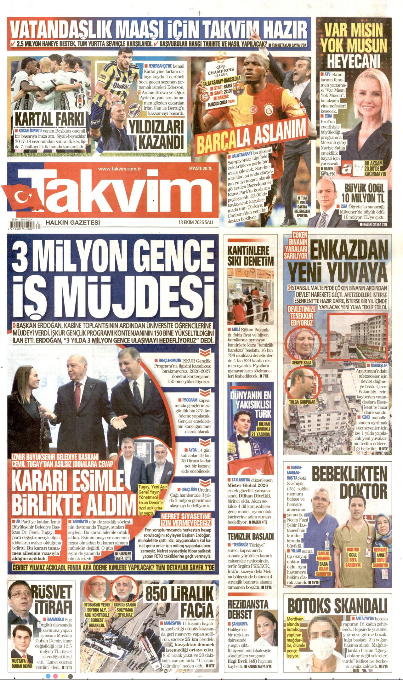 takvim gazetesi