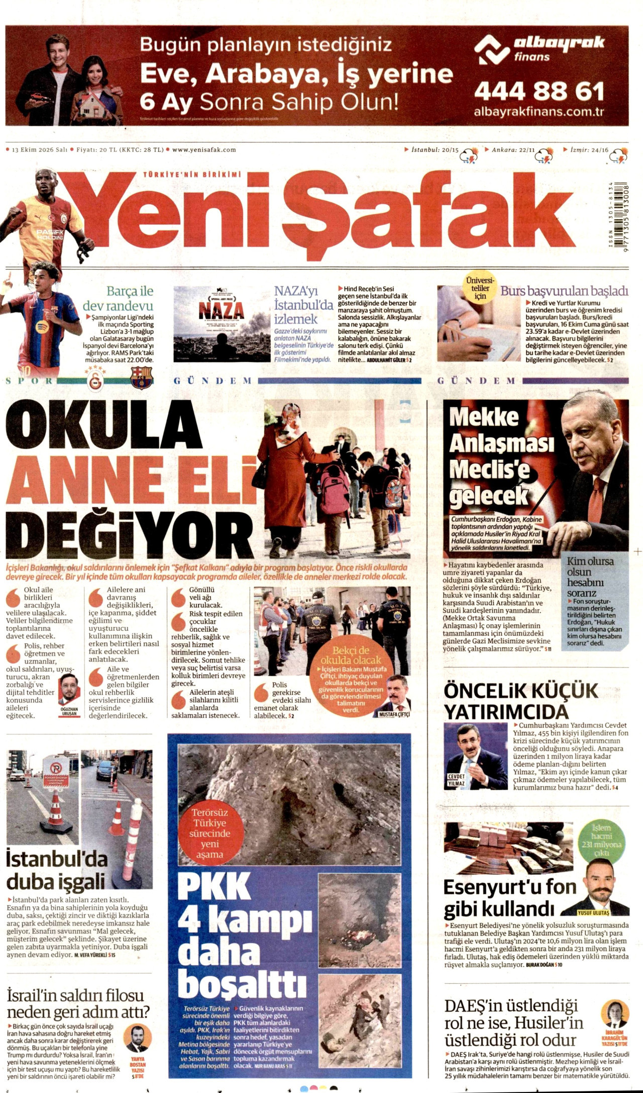 yeni-safak gazetesi