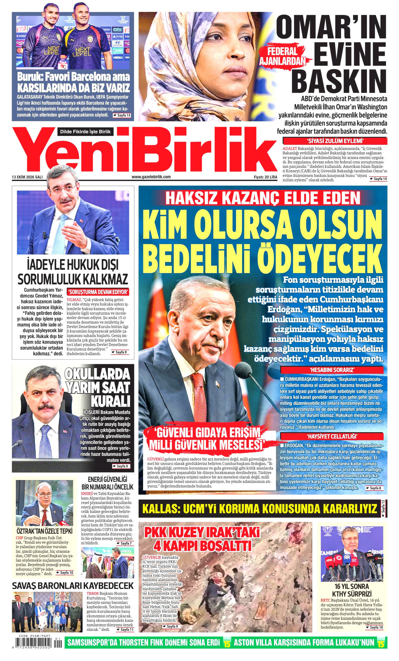 yenibirlik gazetesi