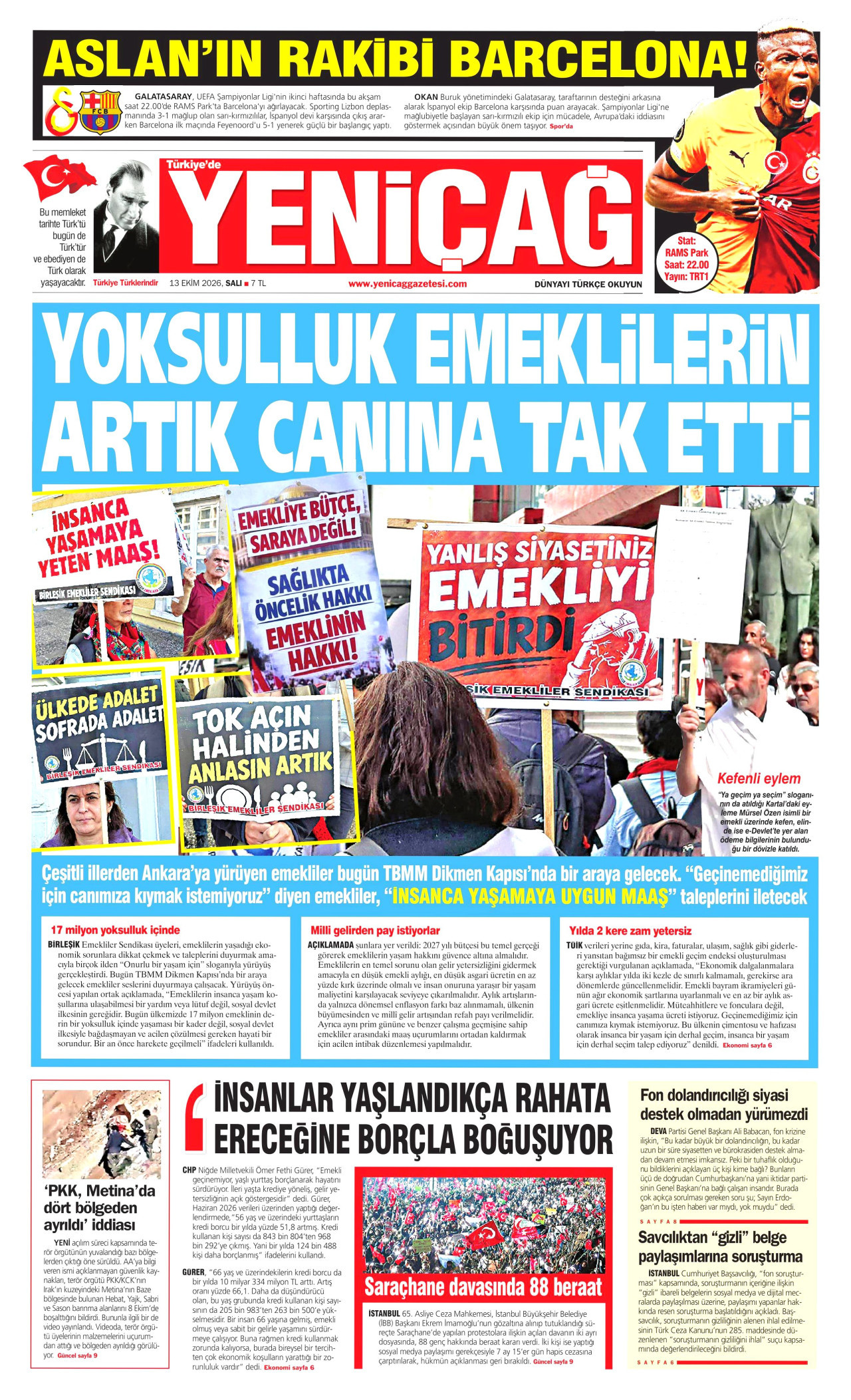 yenicag gazetesi