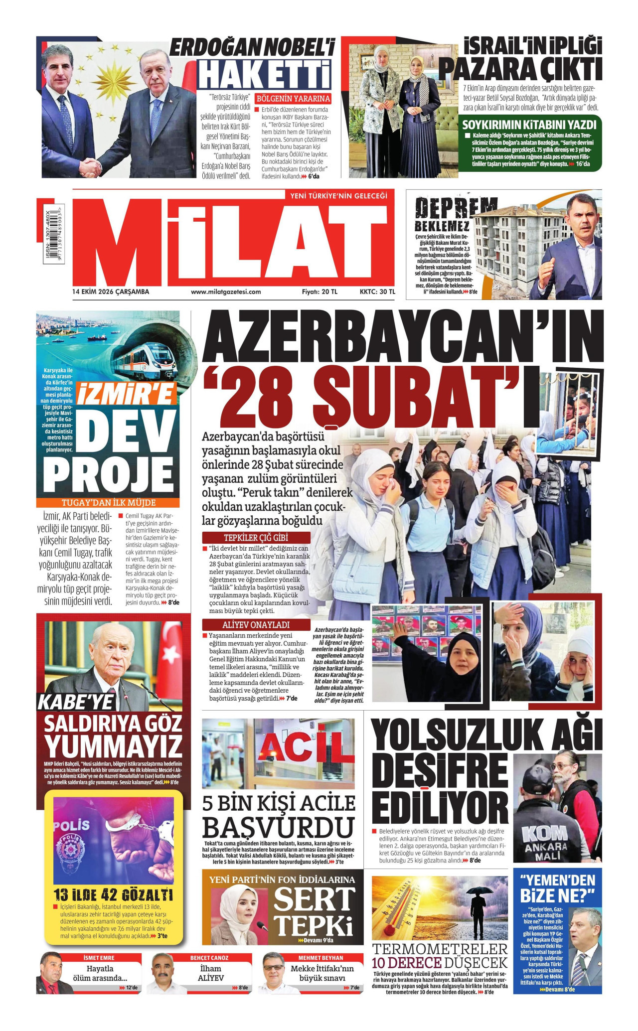 Milat Manşeti