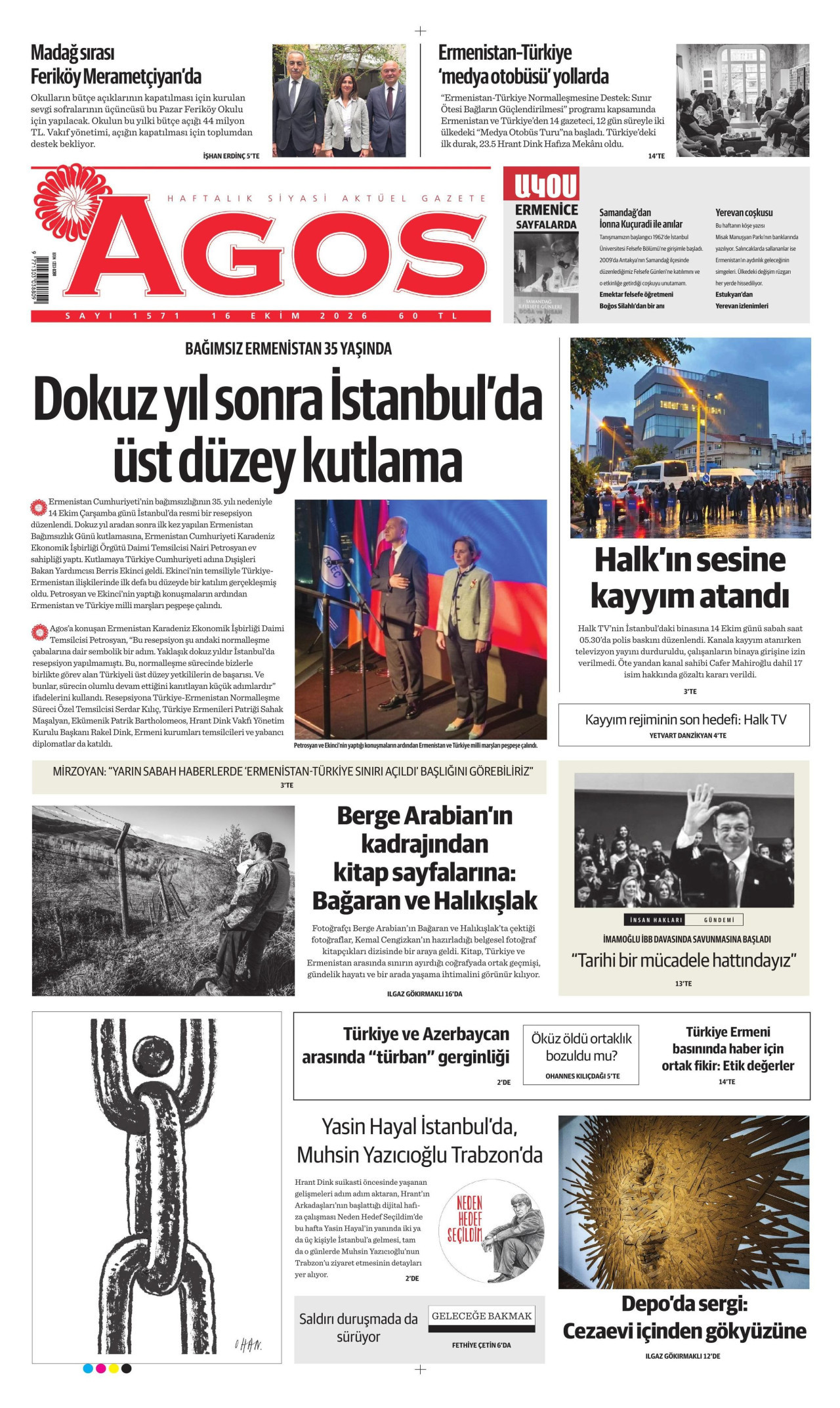 agos gazetesi