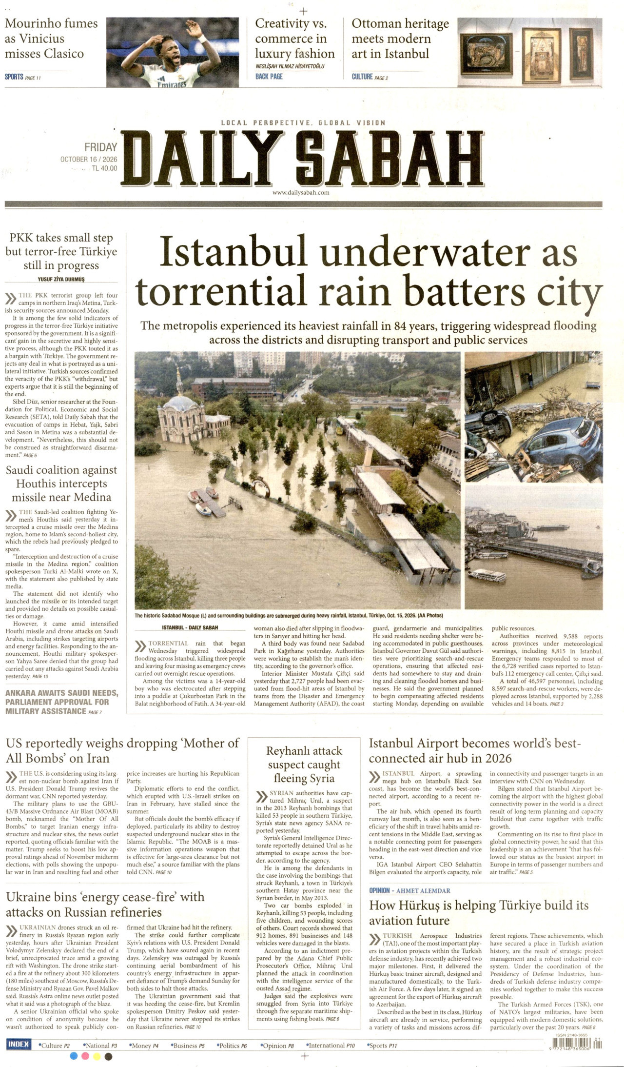daily-sabah gazetesi