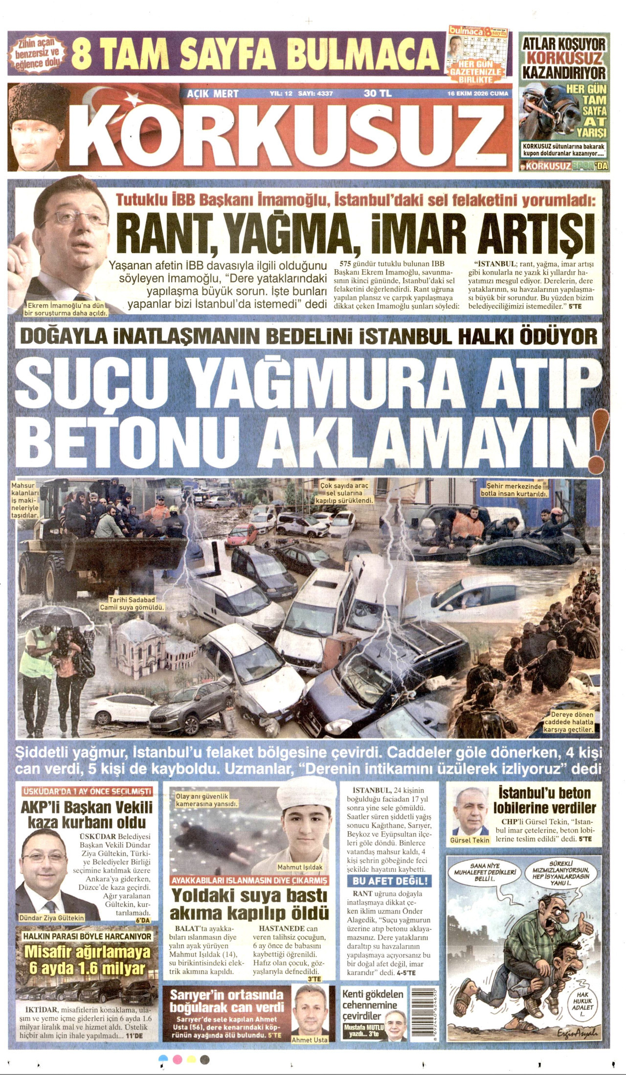 korkusuz gazetesi