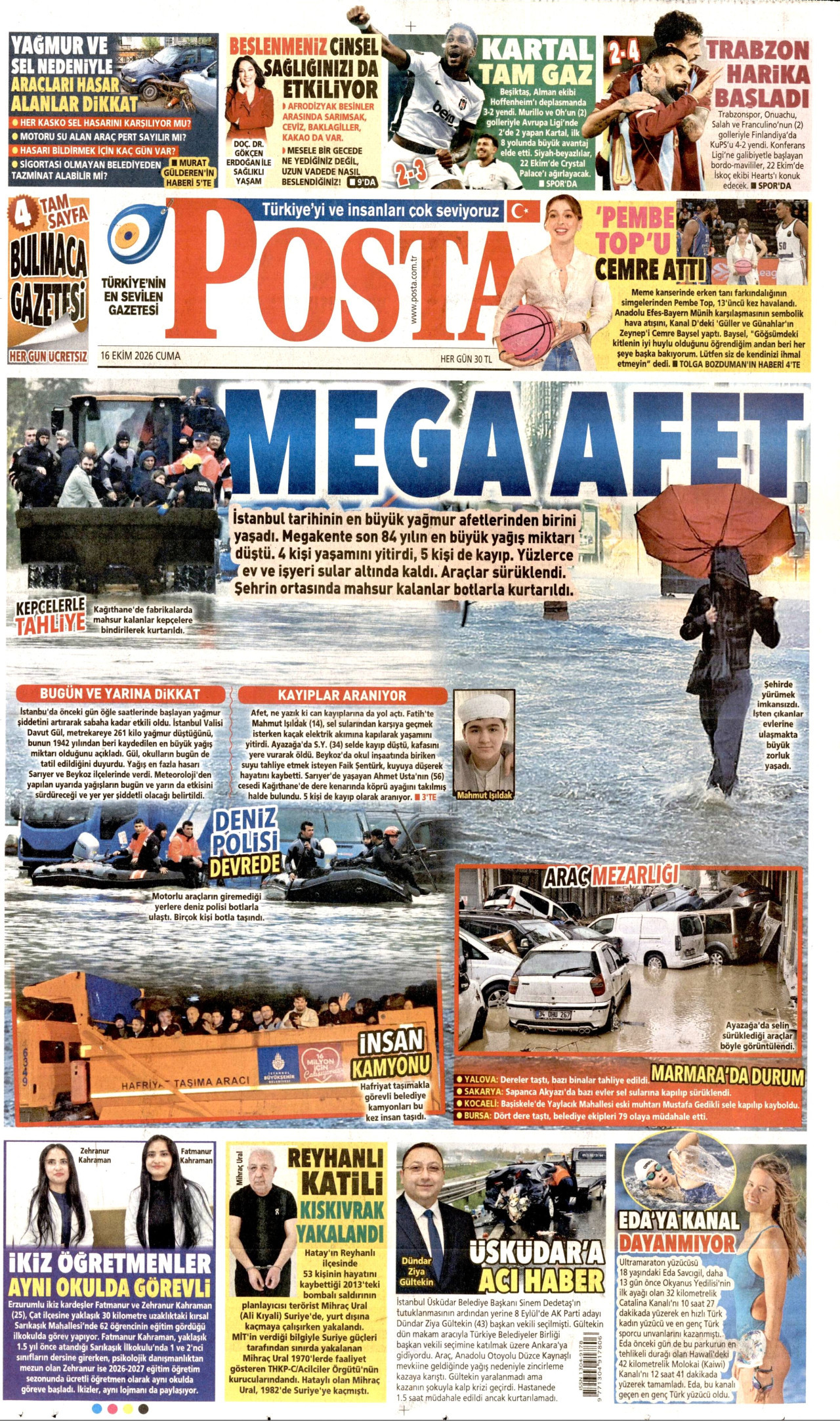 posta gazetesi