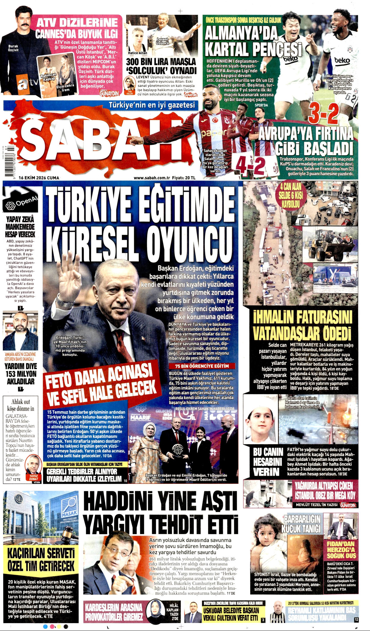 sabah gazetesi