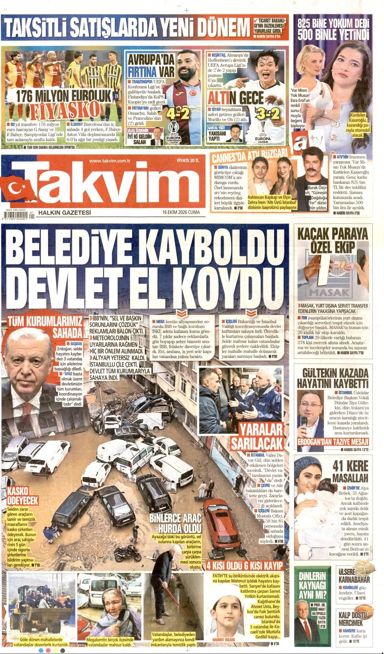 takvim gazetesi