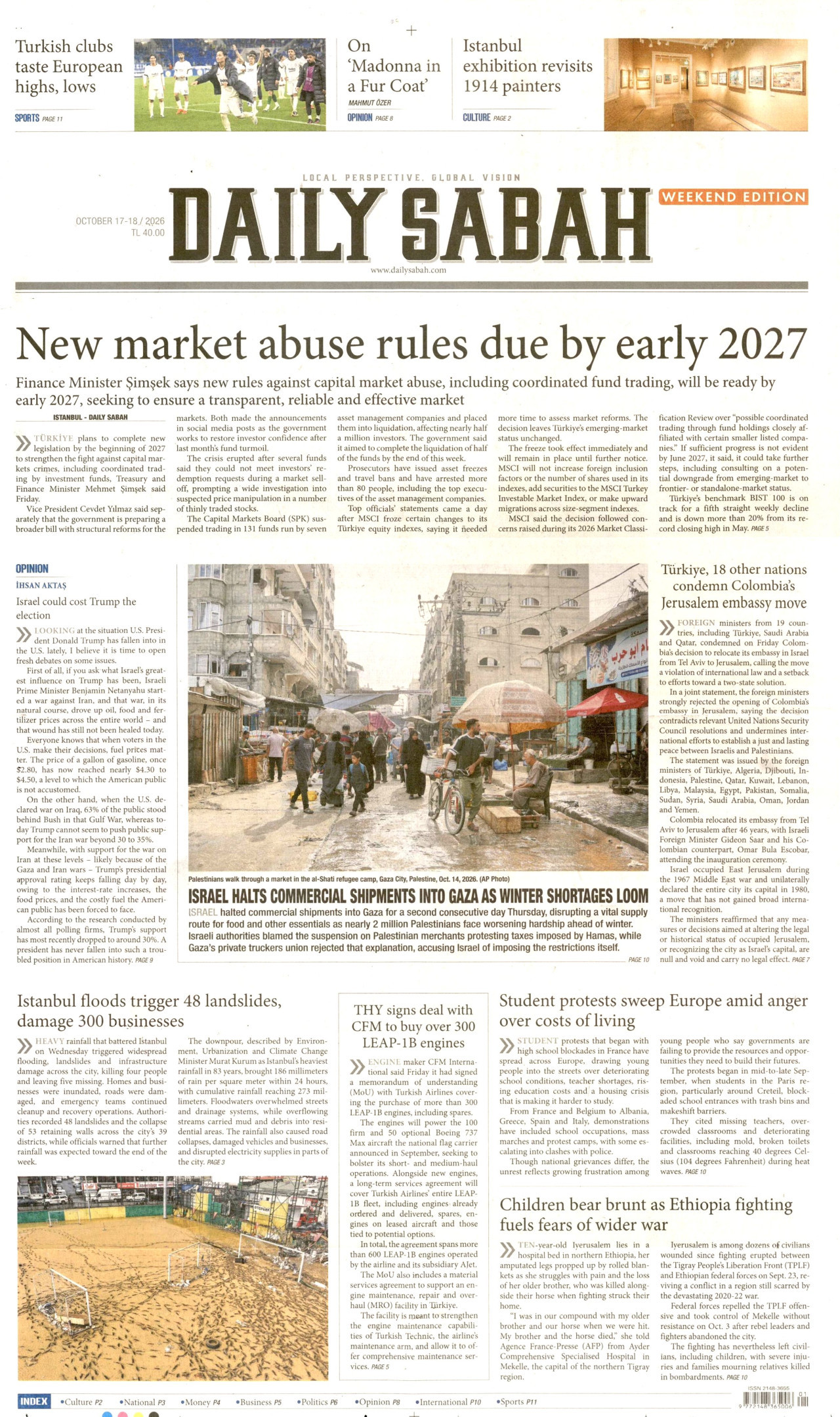 daily-sabah gazetesi