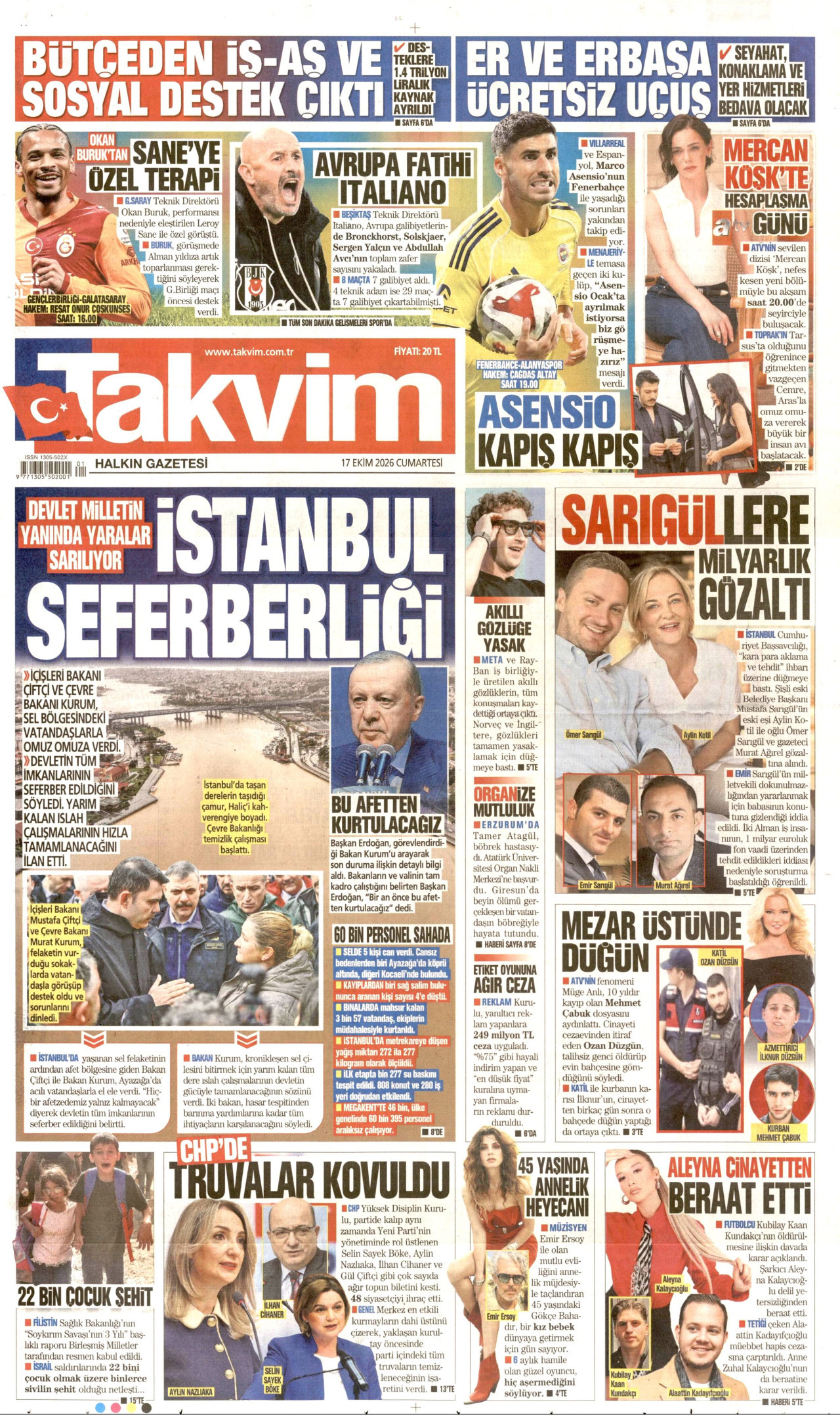 takvim gazetesi