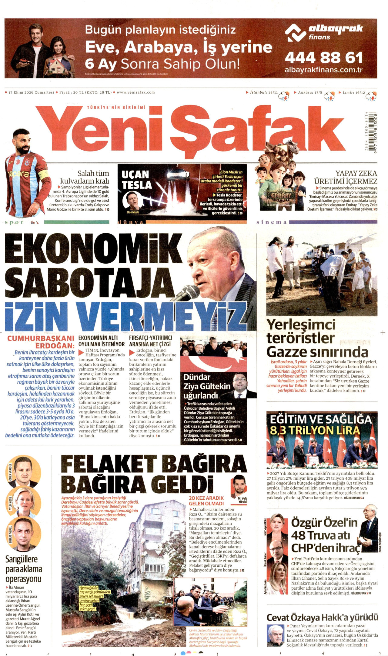 yeni-safak gazetesi