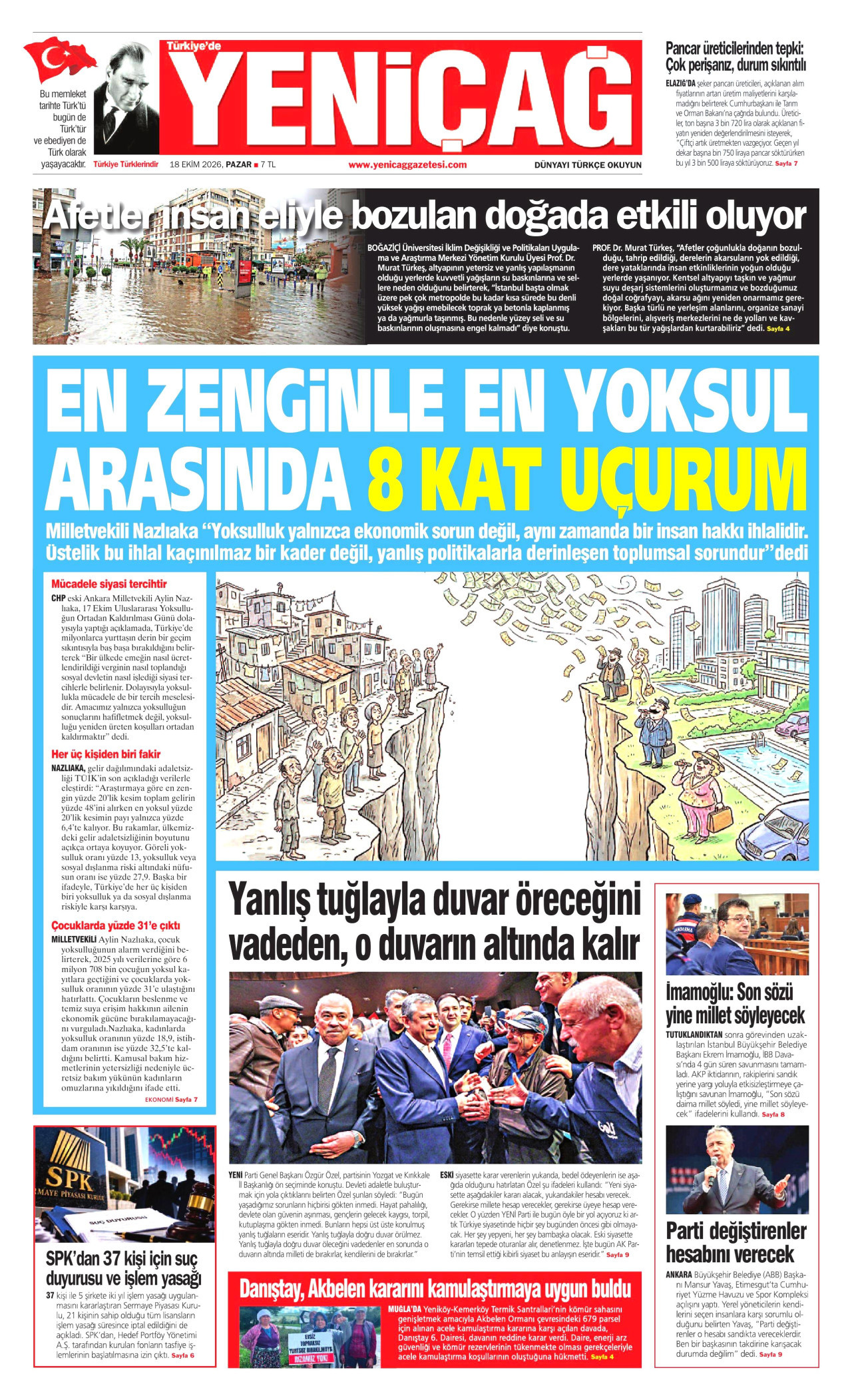 yenicag gazetesi