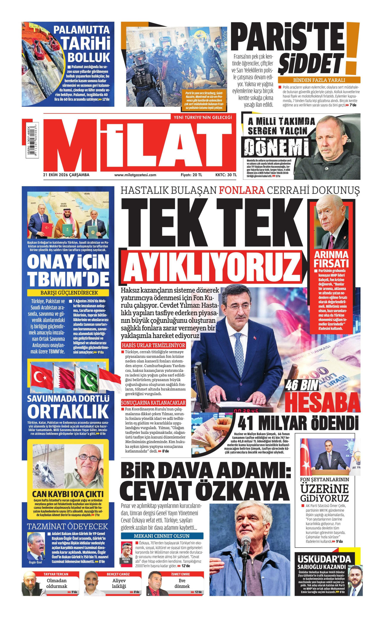 Milat Manşeti