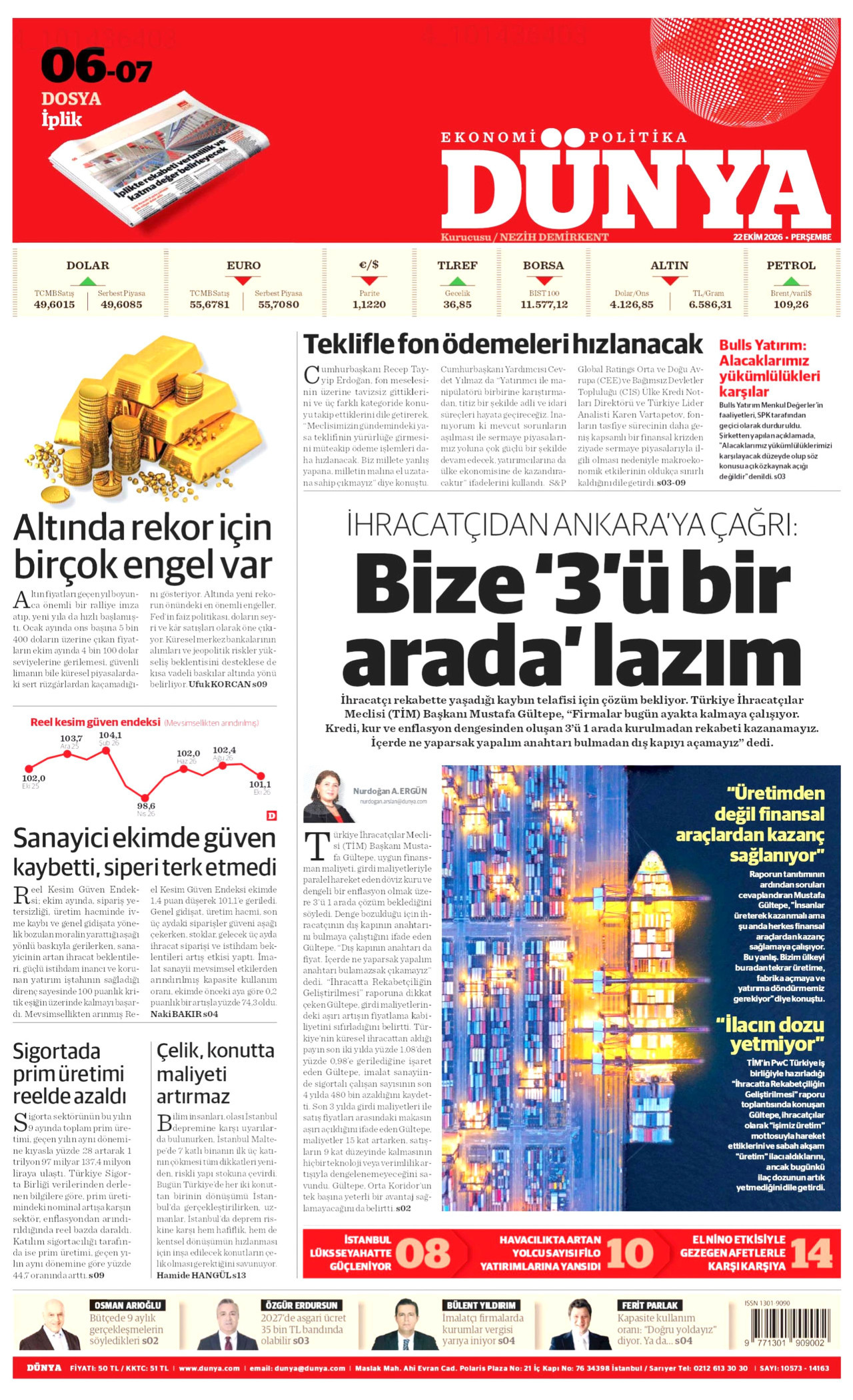Dünya Manşeti