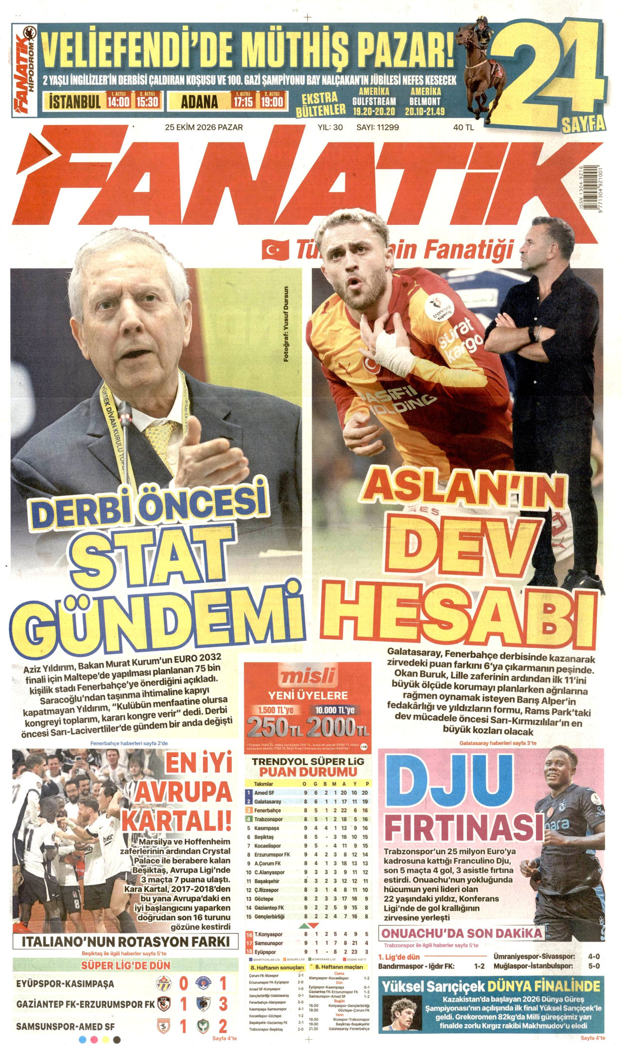 fanatik gazetesi