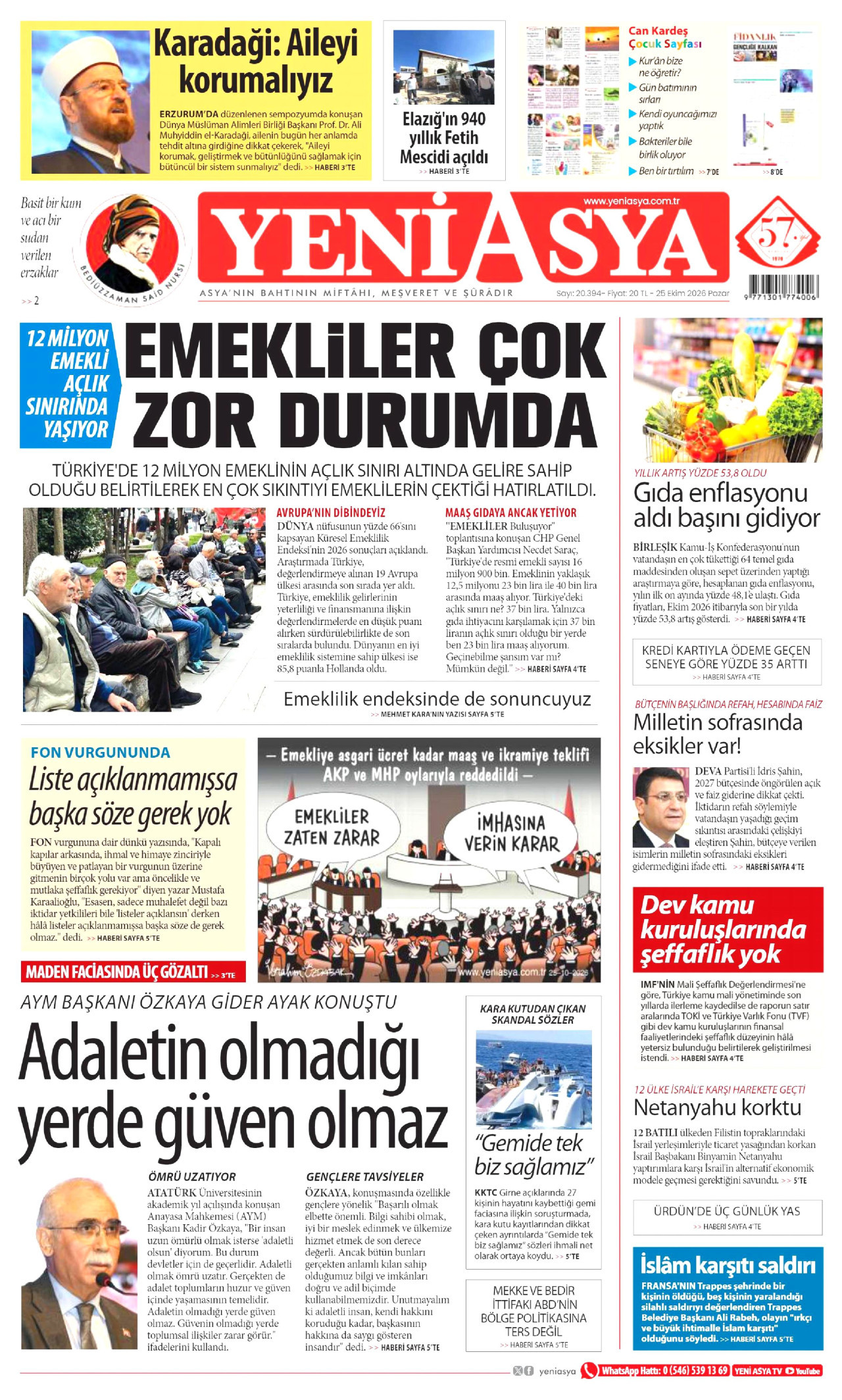 yeni-asya gazetesi