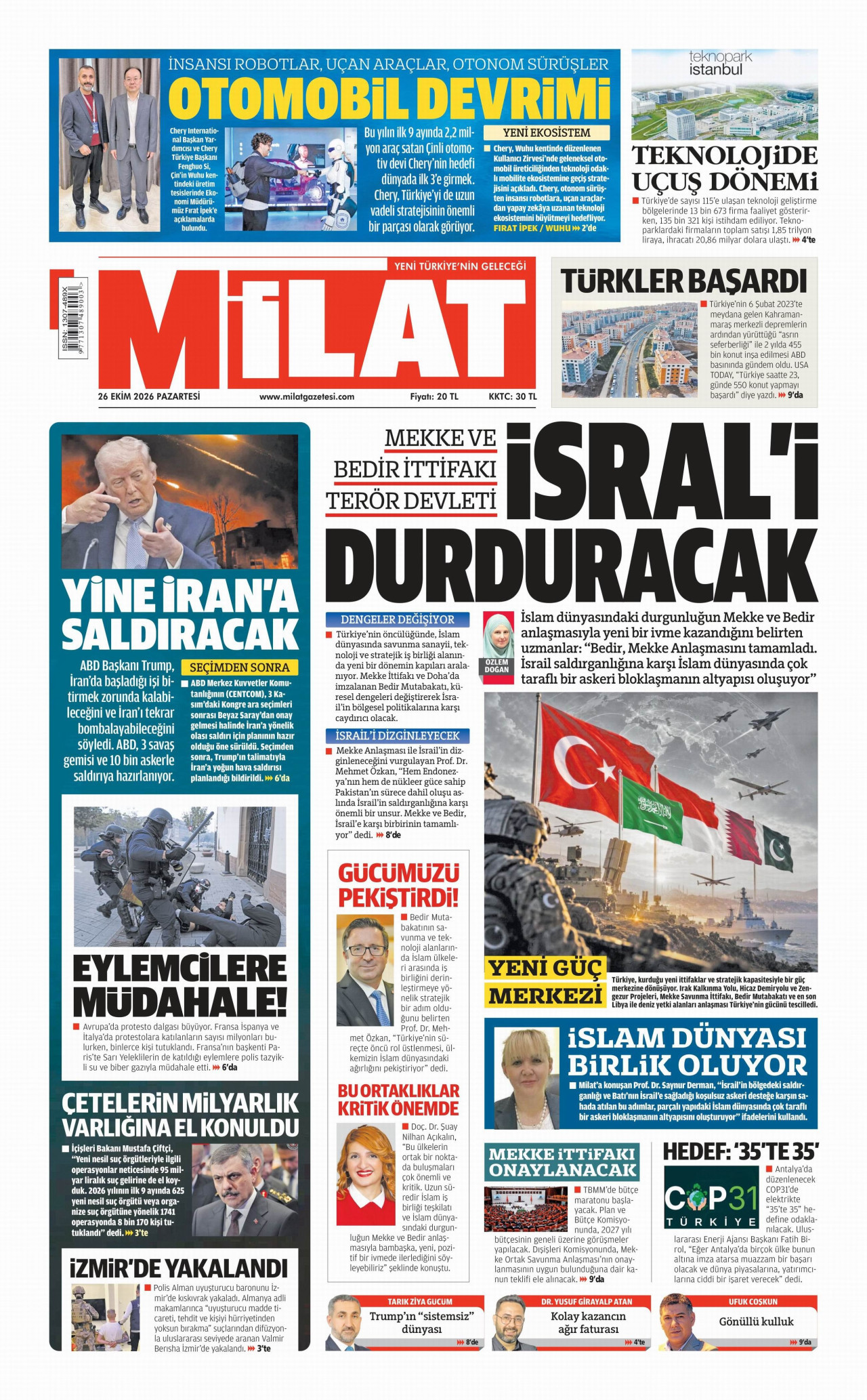 milat gazetesi