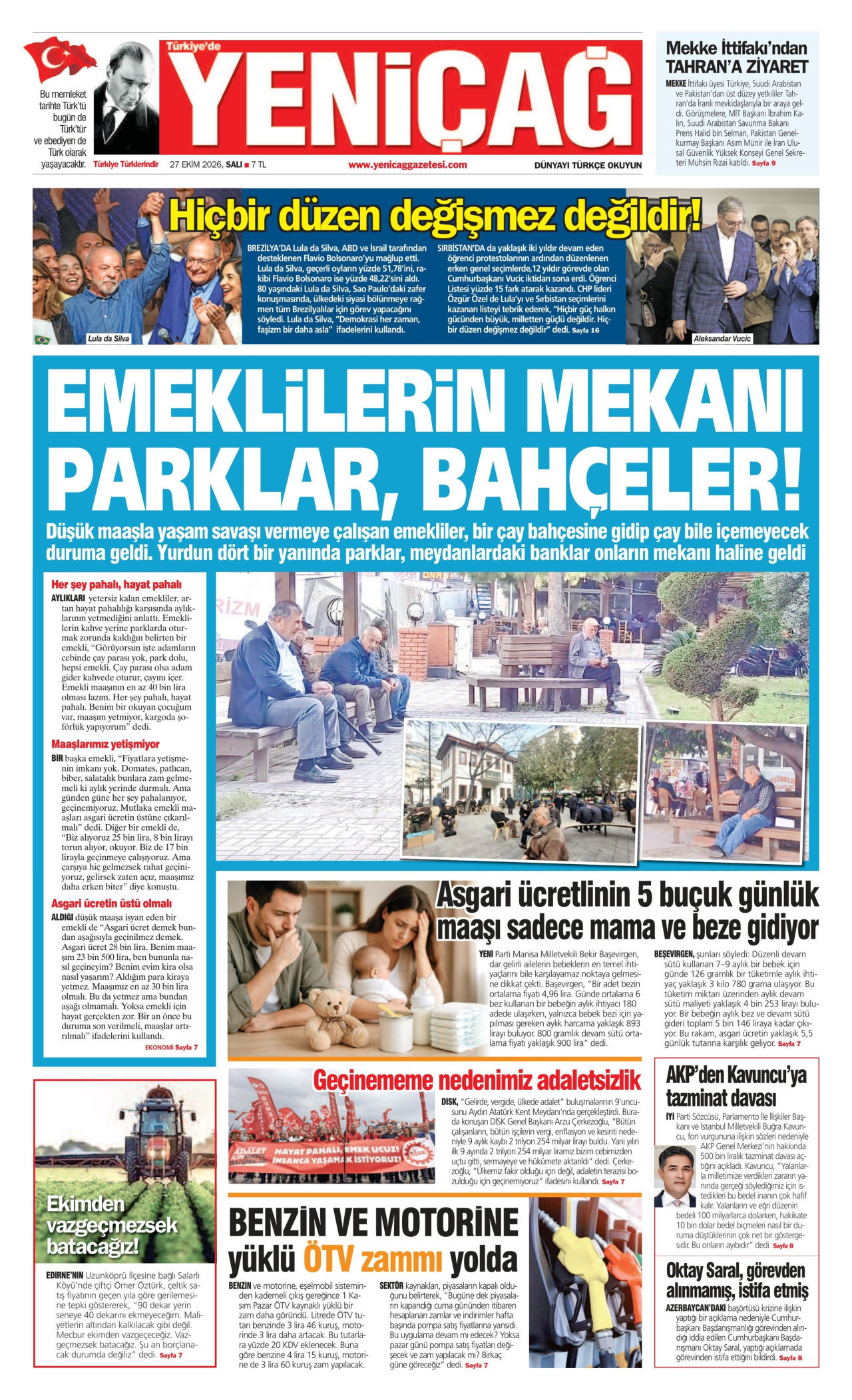 yenicag gazetesi