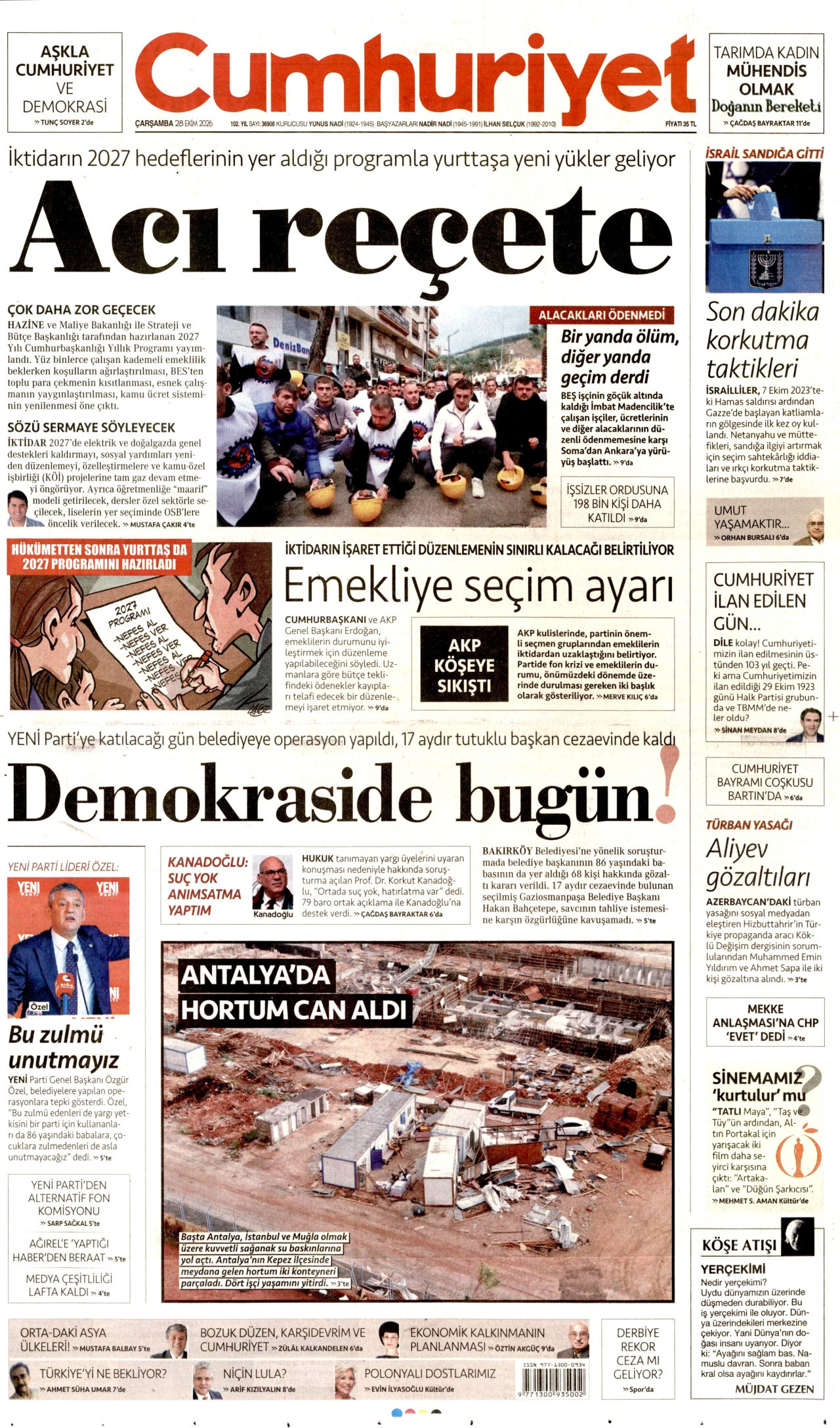 cumhuriyet gazetesi