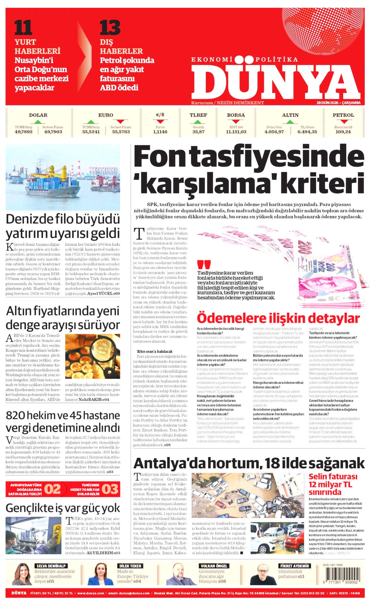 Dünya Manşeti