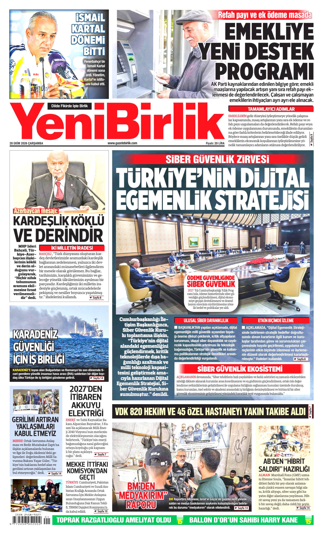 yenibirlik gazetesi