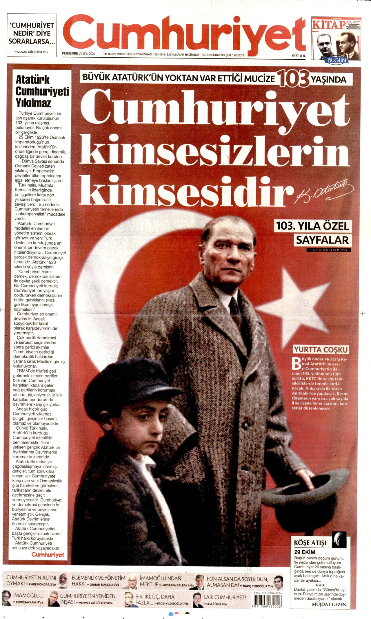 cumhuriyet gazetesi