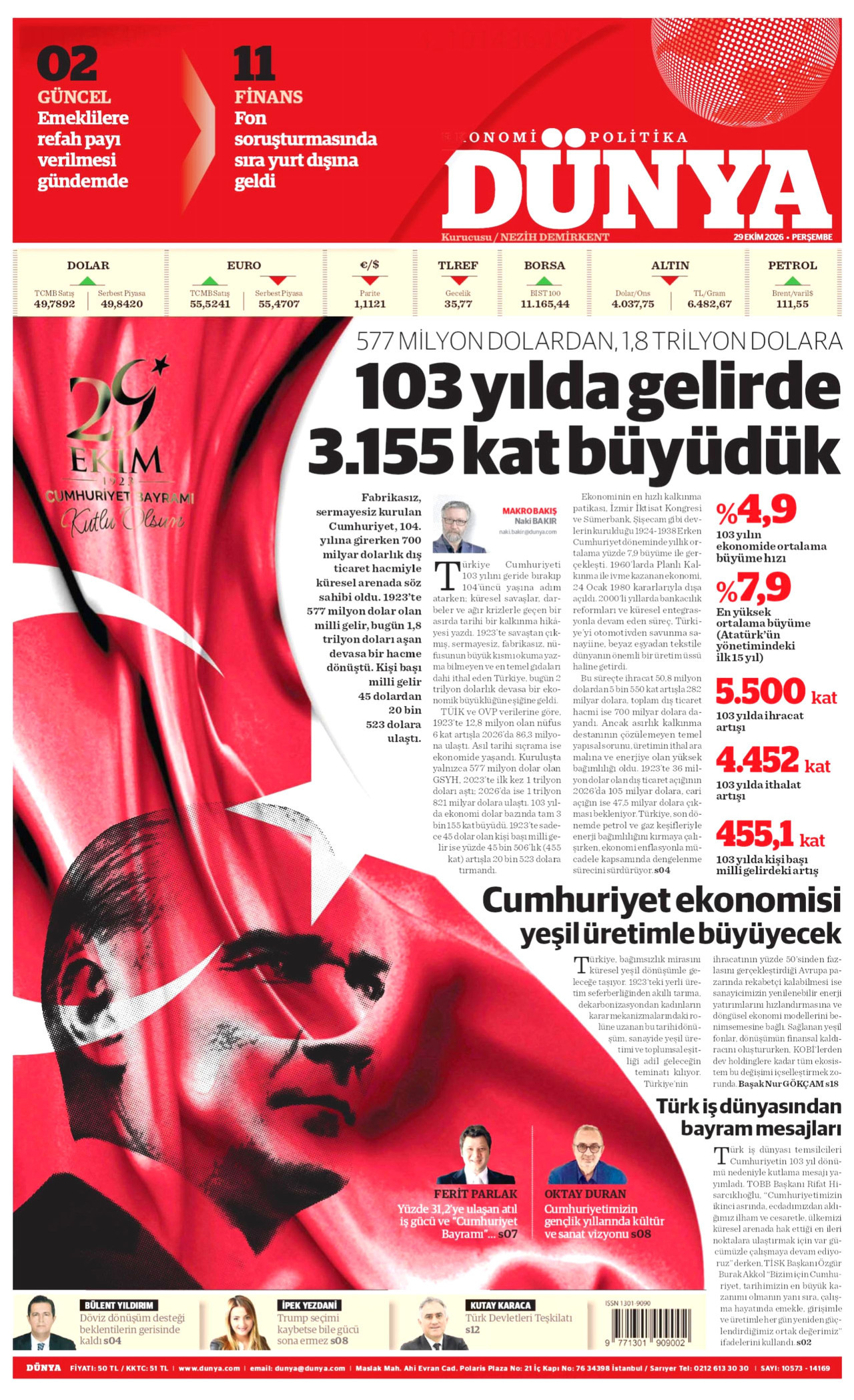Dünya Manşeti