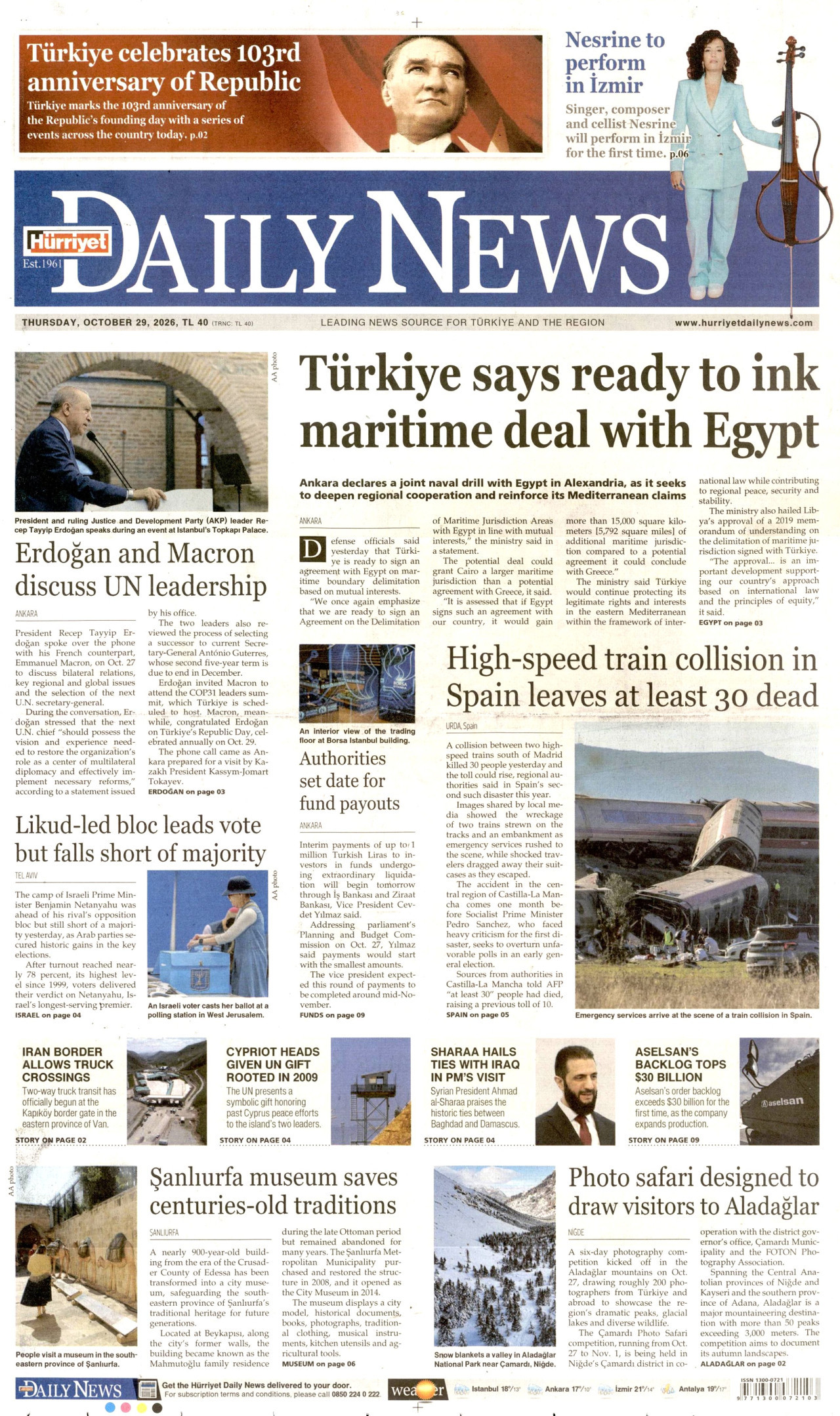hurriyet-daily-news gazetesi