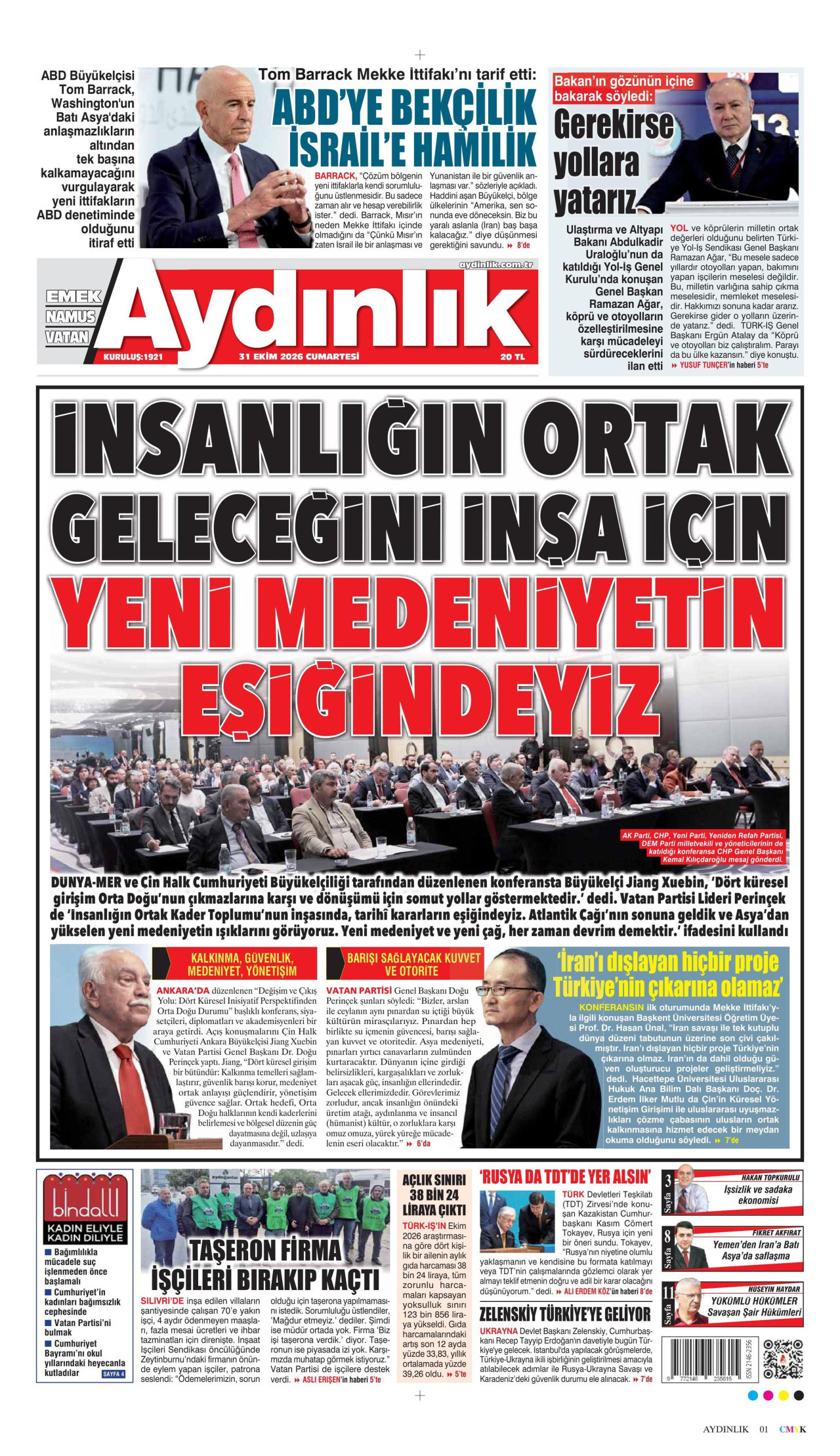 Aydınlık Manşeti