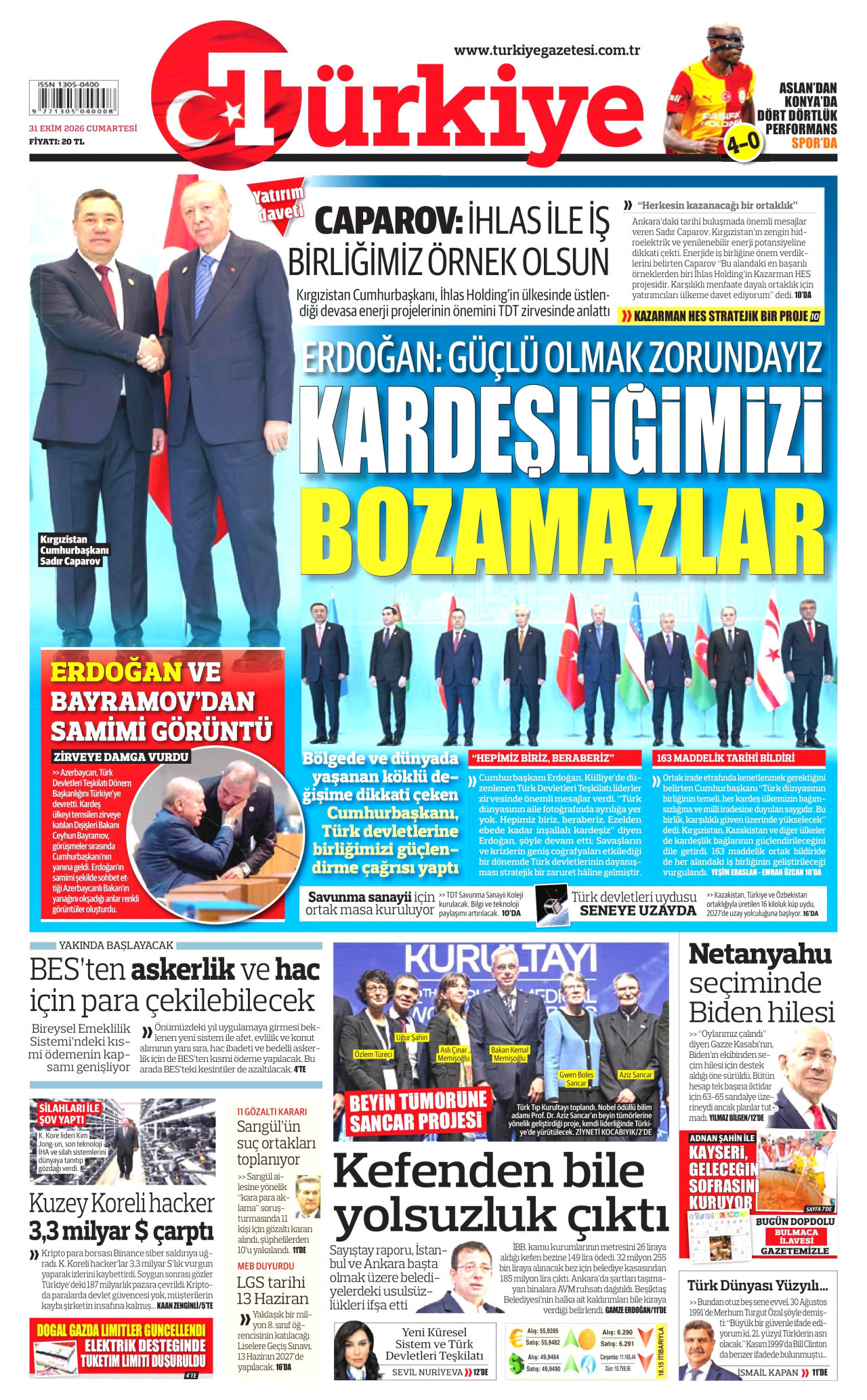 Türkiye Manşeti
